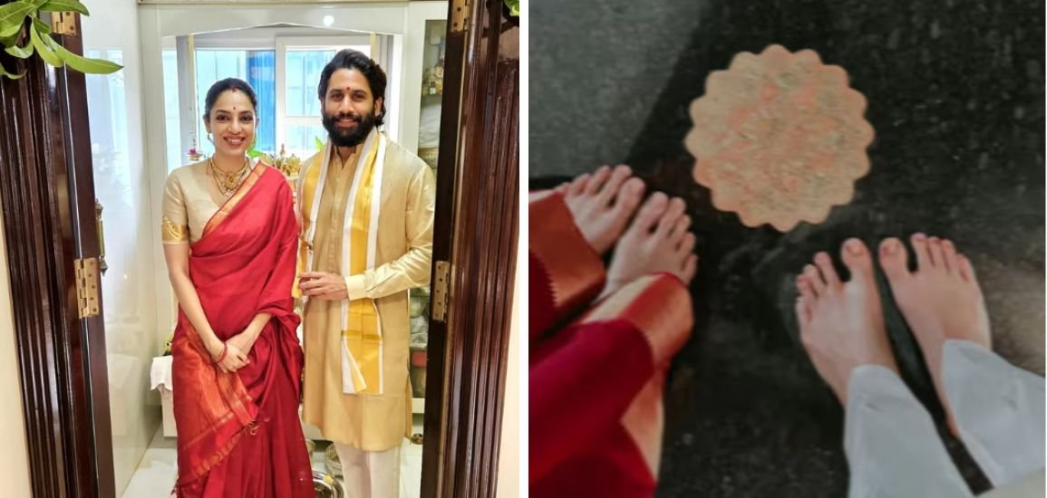 Sobhita Dhulipala and Naga Chaitanya’s First Makar Sankranti After Marriage.