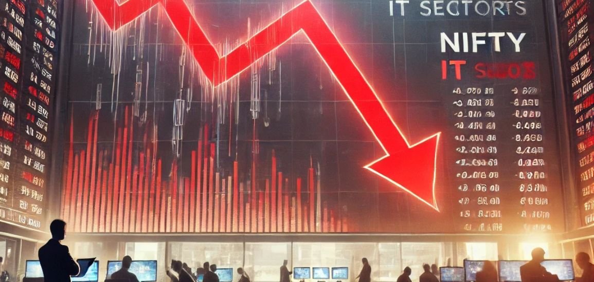 Stock Market Updates: Sensex Opened in Red as Nifty IT Sectors Drag Market Down.