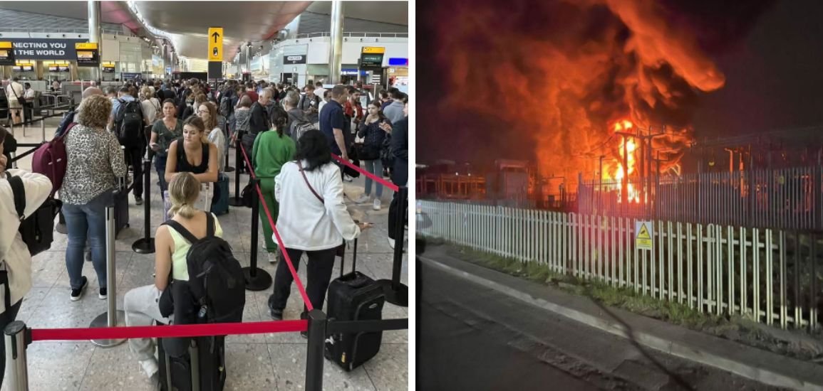 Heathrow Airport Outage: The flights are Down and Passengers Face Chaos