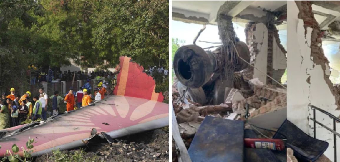 Air India Plane Crashes After Takeoff in Ahmedabad, 241 Dead, Only One Survivor