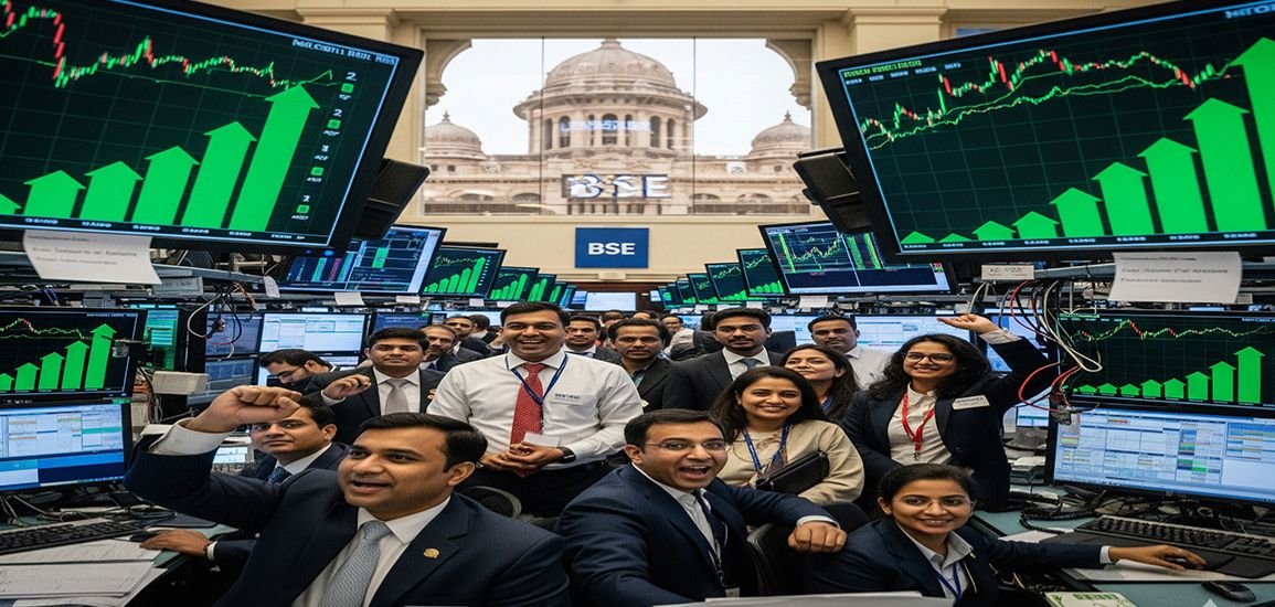 Sensex Rises 500 Points, Nifty Back Above 25,000 on Trade Talk Optimism