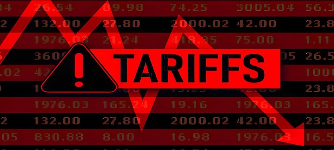 Tariff Jitters Hit Pharma and Consumer Stocks, Sensex Falls 400 Points, Nifty Below 24,800