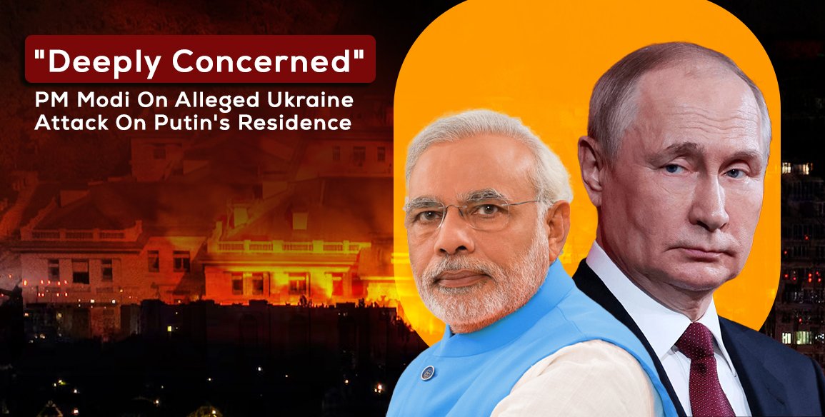 Modi expresses concern over reported Ukraine strike near Putin’s residence