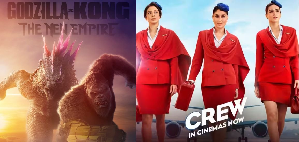 “Godzilla x Kong” and “Crew” Garnered Tremendous Love at the Box Office