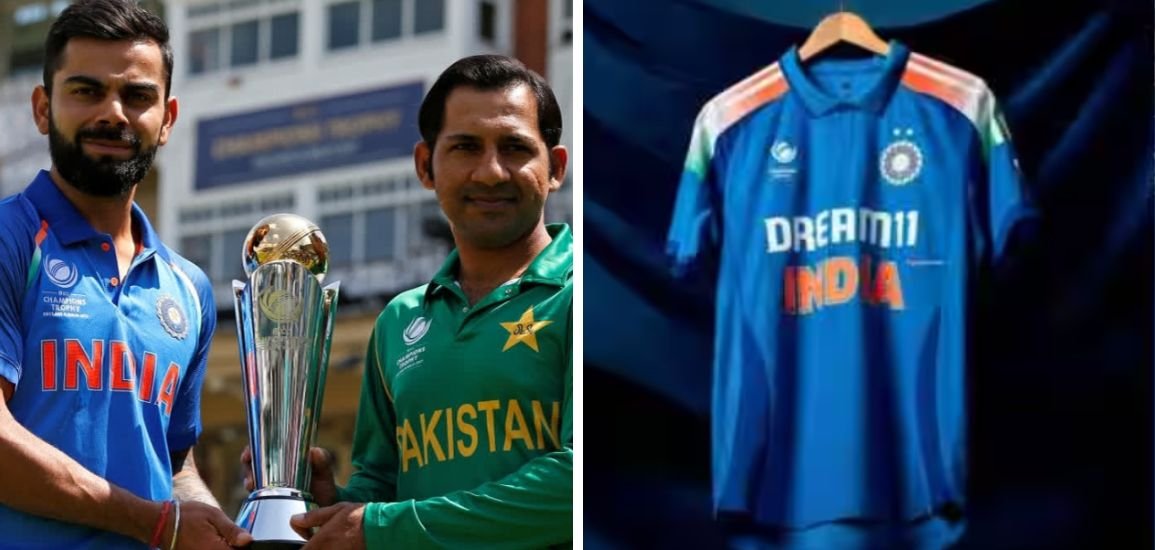 Champions Trophy 2025: India Refuses to Have Host Country Name “Pakistan” on the Jersey.