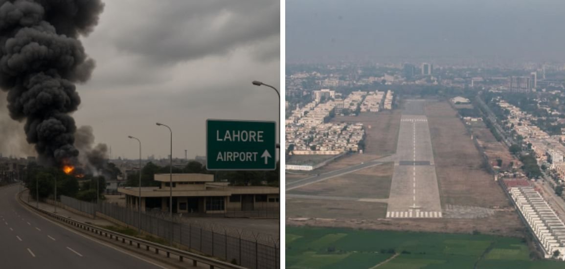 Loud Explosion Reported Near Lahore's Walton Airport Amid India-Pakistan Tensions