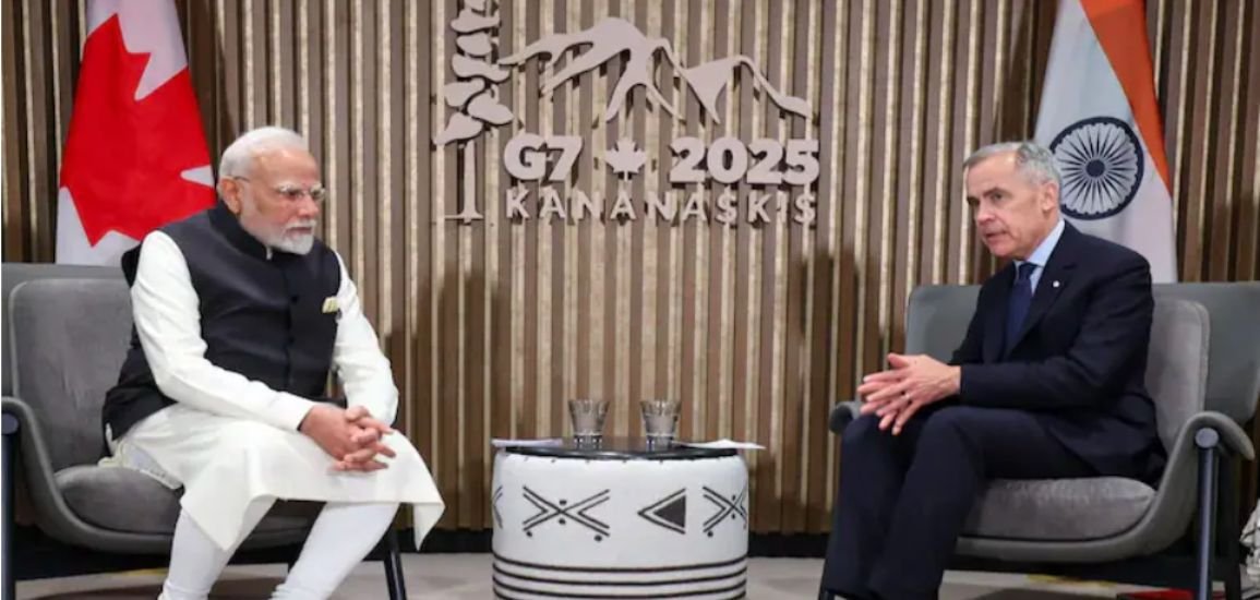 PM Modi and Canadian PM Carney Aim to Reset Ties at G7, Nijjar Case Still a Sensitive Topic
