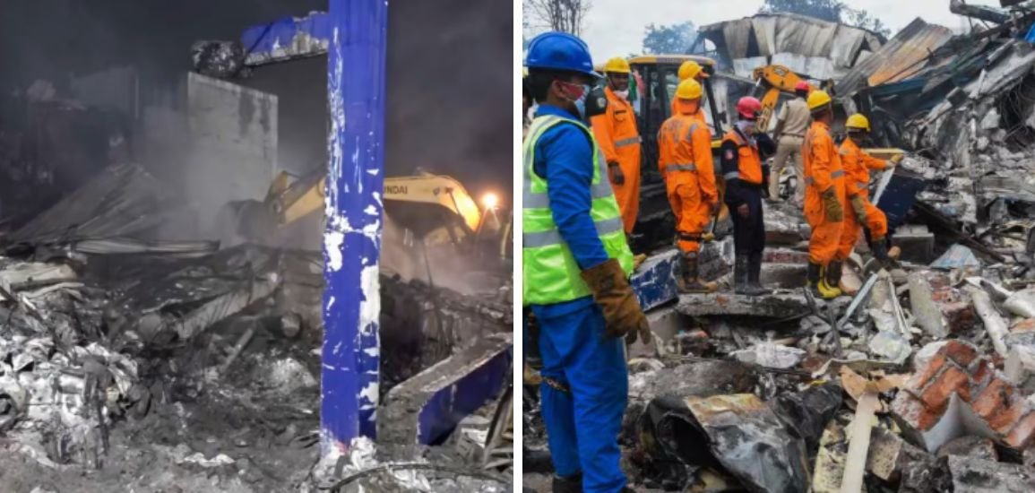 Telangana Factory Blast: Workers Thrown 100 Metres, Death Toll Rises to 34