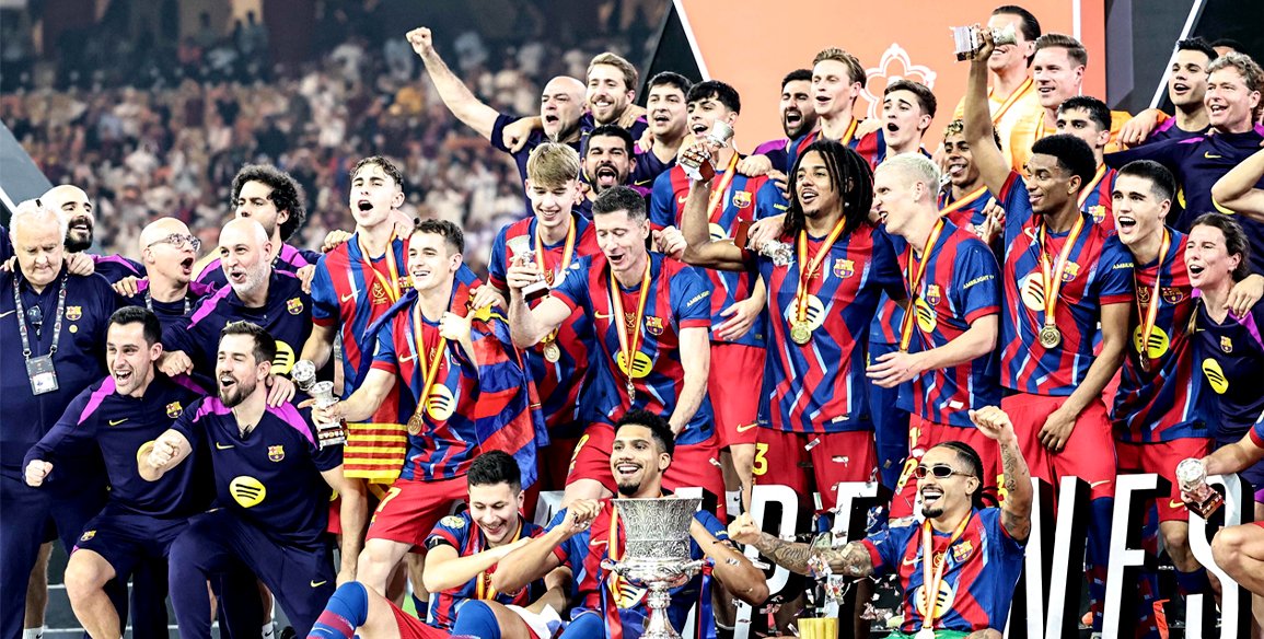 Barcelona edge Real Madrid in thrilling Spanish Super Cup final with Raphinha’s brace