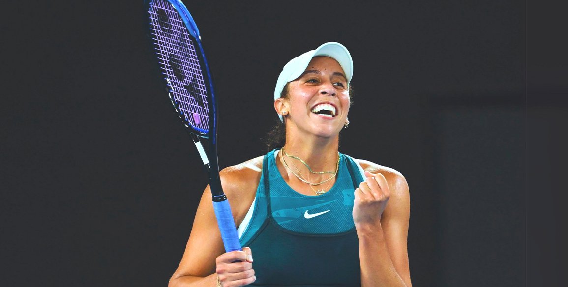 Defending Champion Keys Survives Mid-Set Dip to Reach Next Round at Australian Open