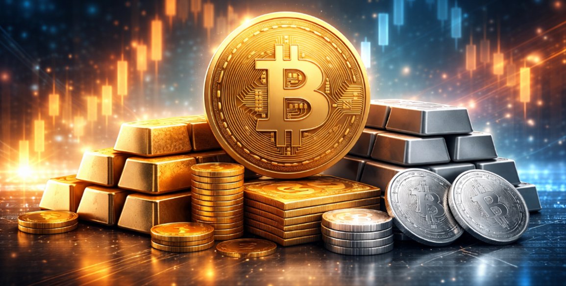 Gold Nears $5,000 as Bitcoin Underperforms, Sparking Safe-Haven Demand Debate